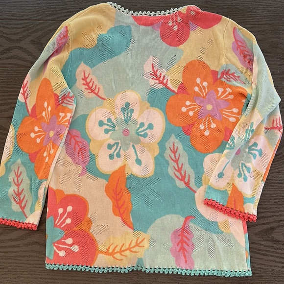 Vintage Sigrid Olsen Summer Cardigan - Picture 7 of 9